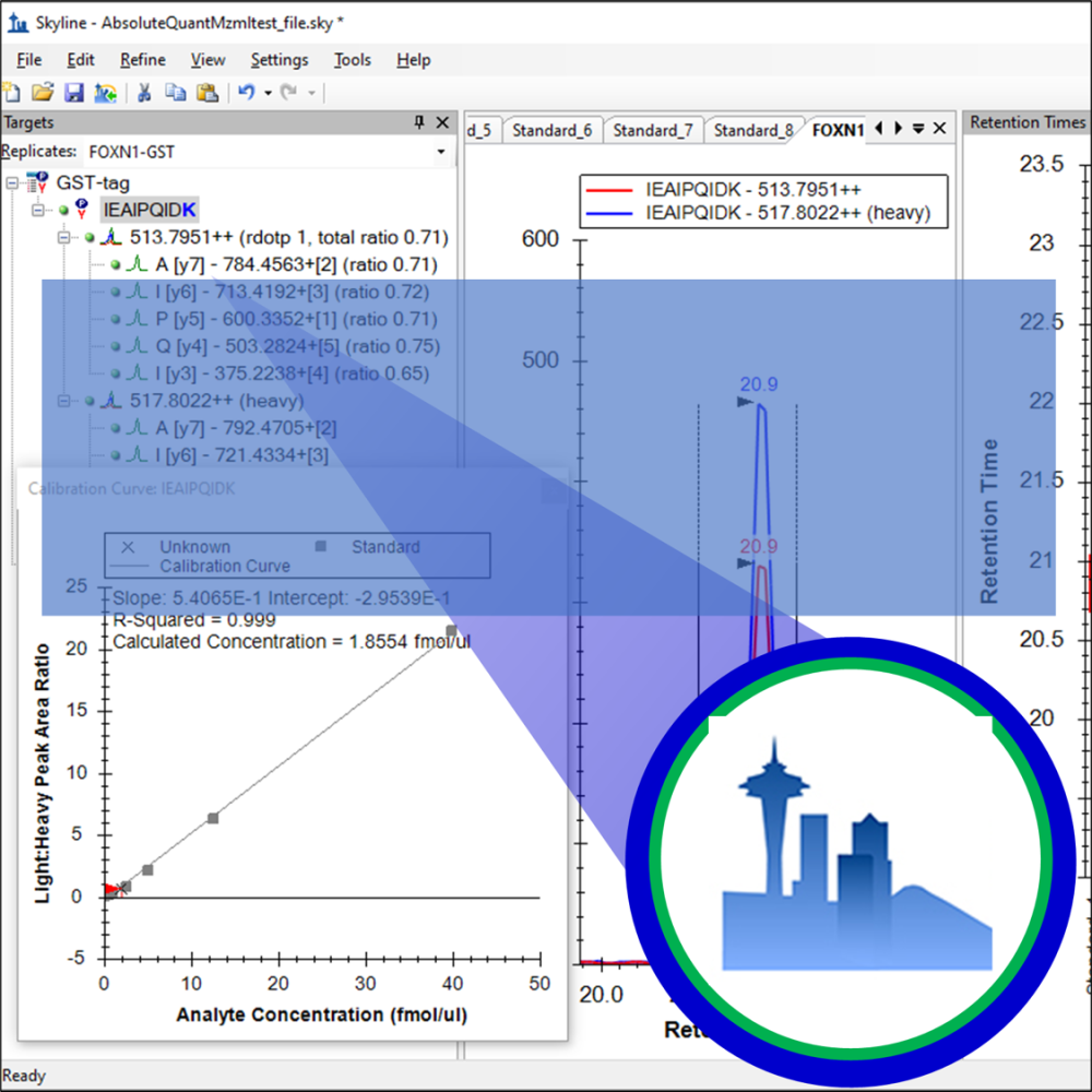 A course image with Skyline software, Skyline icon, and course title